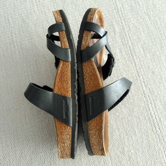 Birkenstock Black Mayori Strappy Toe Sandal Size 40 - Picture 4 of 10